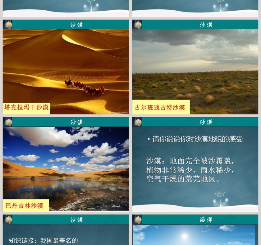 风光无限的地貌教学ppt课件第2张