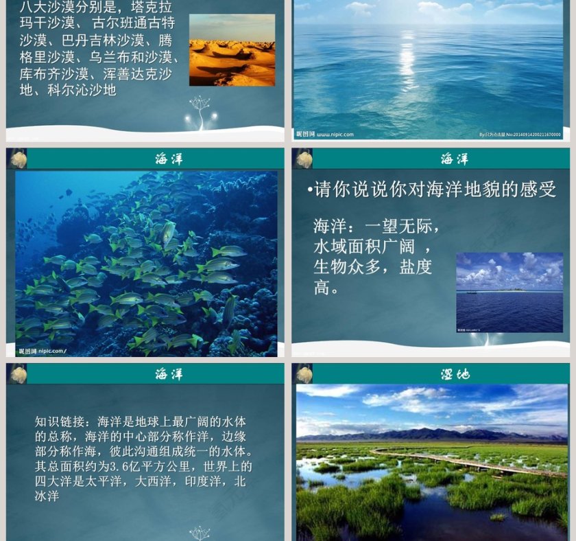 风光无限的地貌教学ppt课件第3张