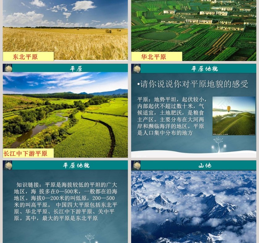 风光无限的地貌教学ppt课件第5张