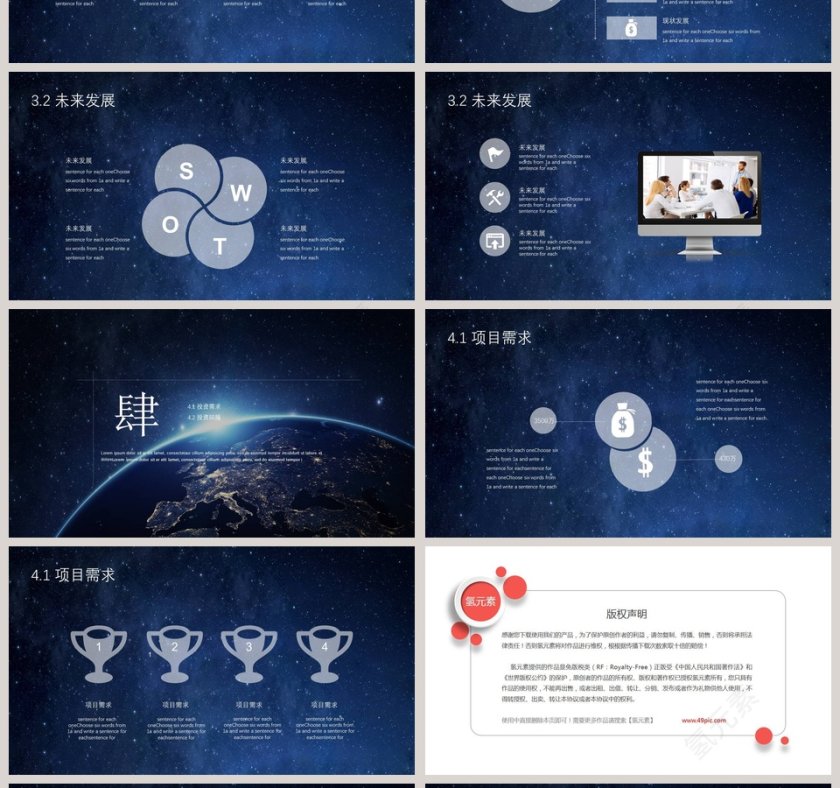 招商加盟商业计划书PPT第4张