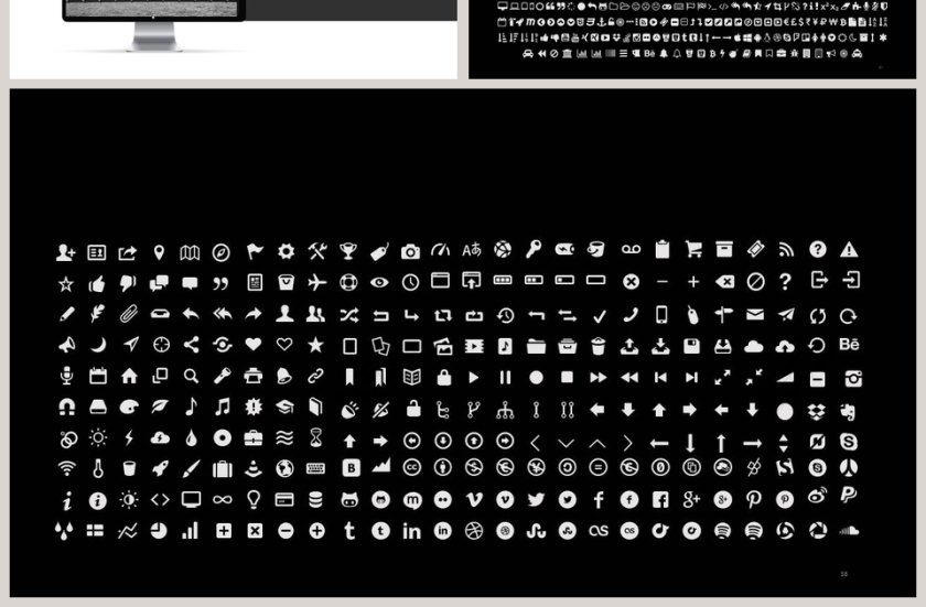 欧美极简PPT杂志风创业书PPT模板第7张