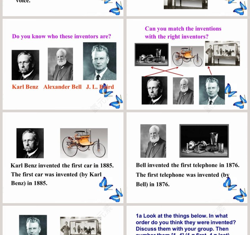 Unit 6When was it inventedSection A 1a1c - 产品发布行业PPT模板第2张