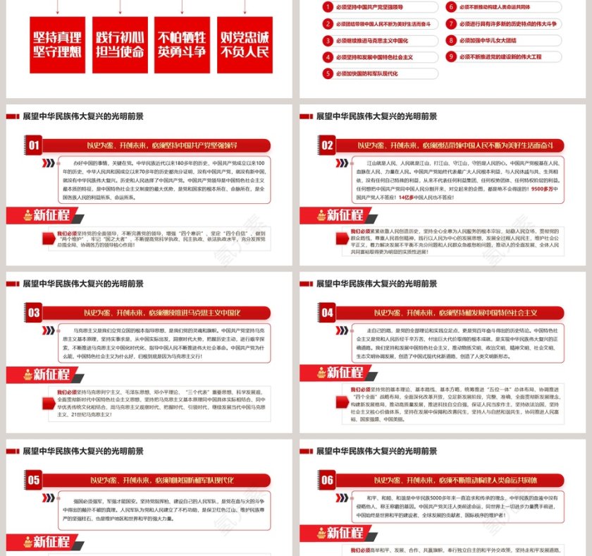 五个“庄严宣告”振奋人心学习贯彻习近平总书记庆祝建党100周年大会重要讲话PPT第3张