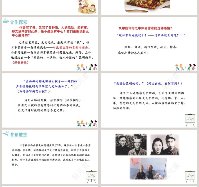 课文解析昆明的雨语文课件PPT第4张