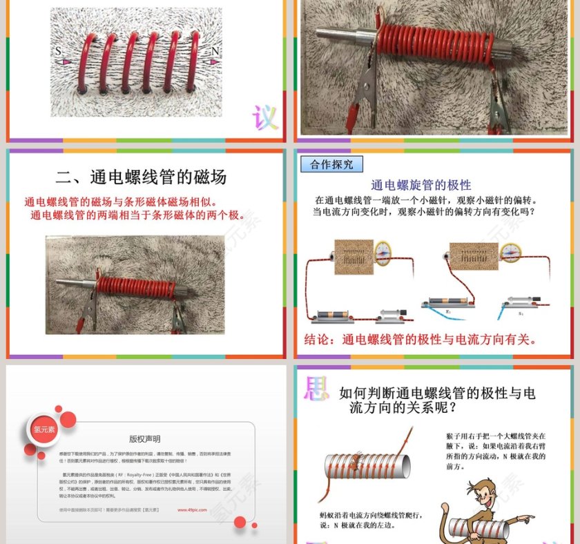 第二十章 第节-电生磁教学ppt课件第3张