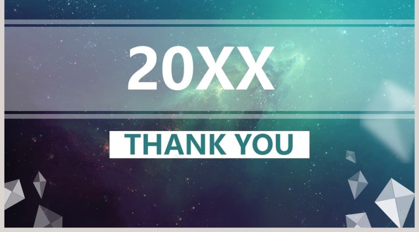 简约大气炫酷宇宙星空科技PPT模板第5张