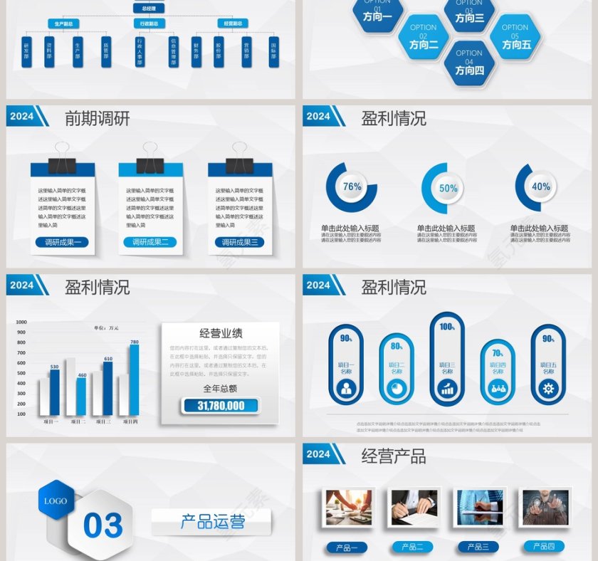 公司简介产品宣传PPT模板第3张