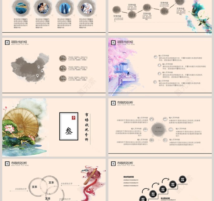 商业计划书通用PPT模板第3张