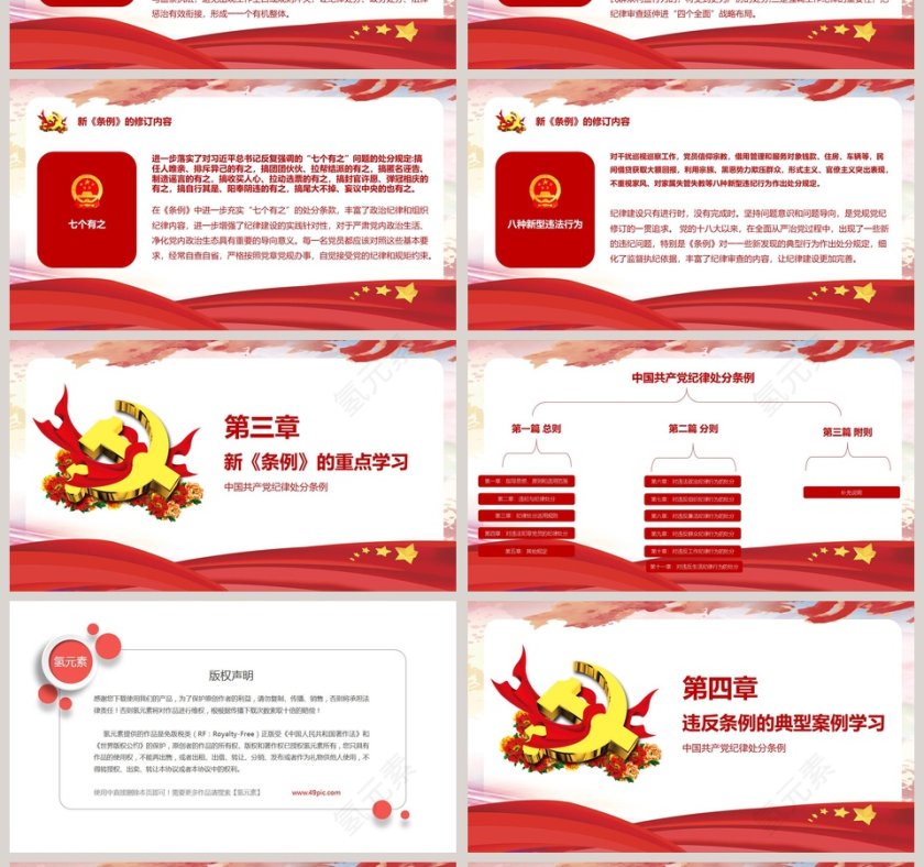 纪律处分条例PPT第4张