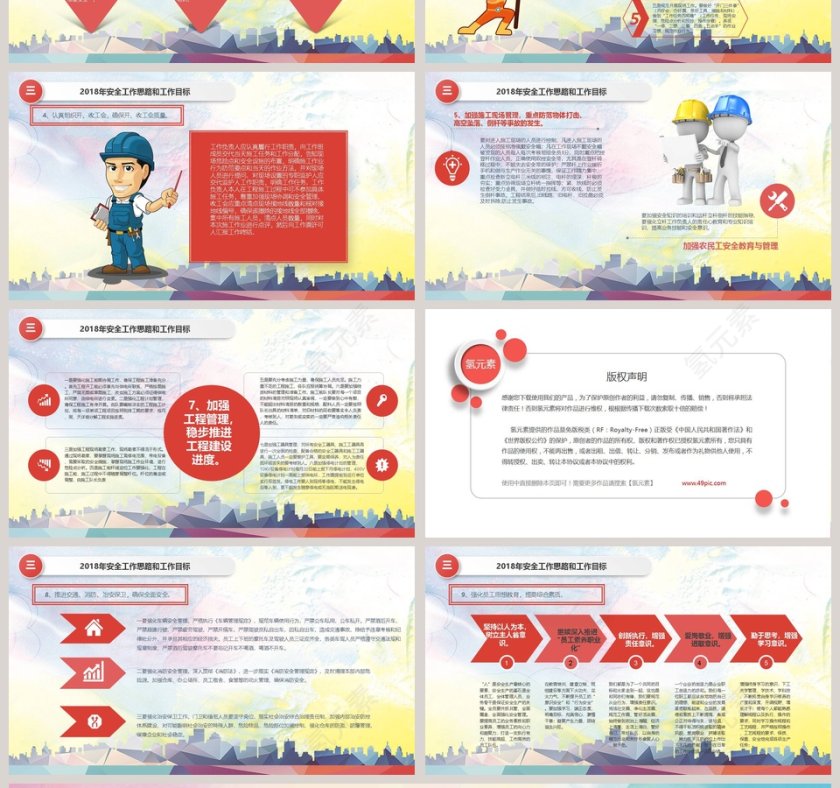 安全生产工作报告PPT第4张