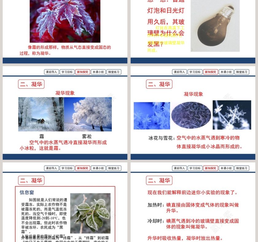 第十二章 温度与物态变化-升华与凝华教学ppt课件第3张