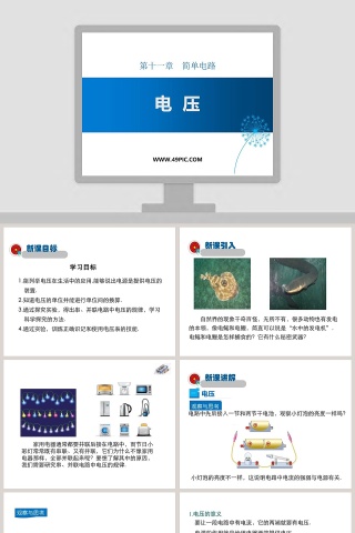 第十一章简单电路-电  压教学ppt课件