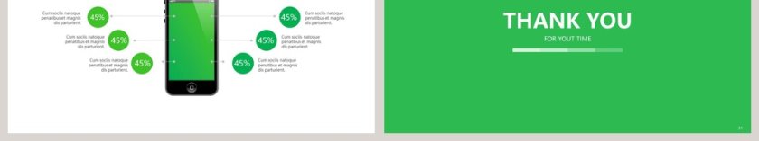 绿色简约网络安全工作汇报PPT模板第6张