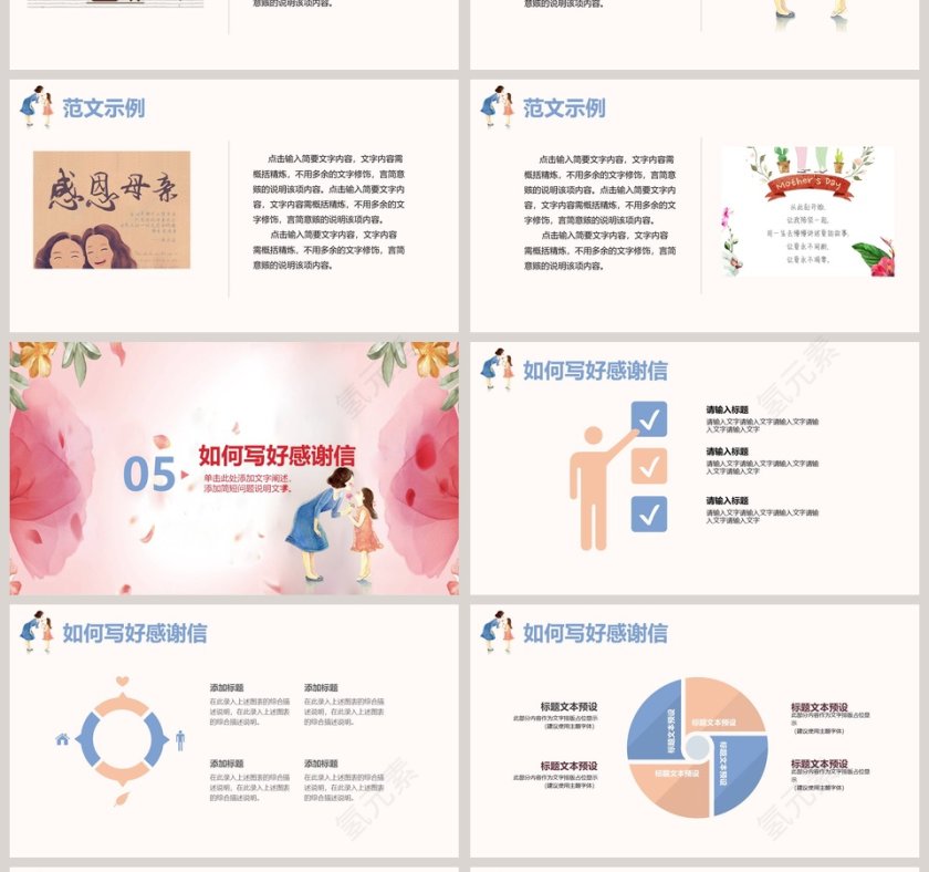 书信文书写作之感谢信PPT第4张