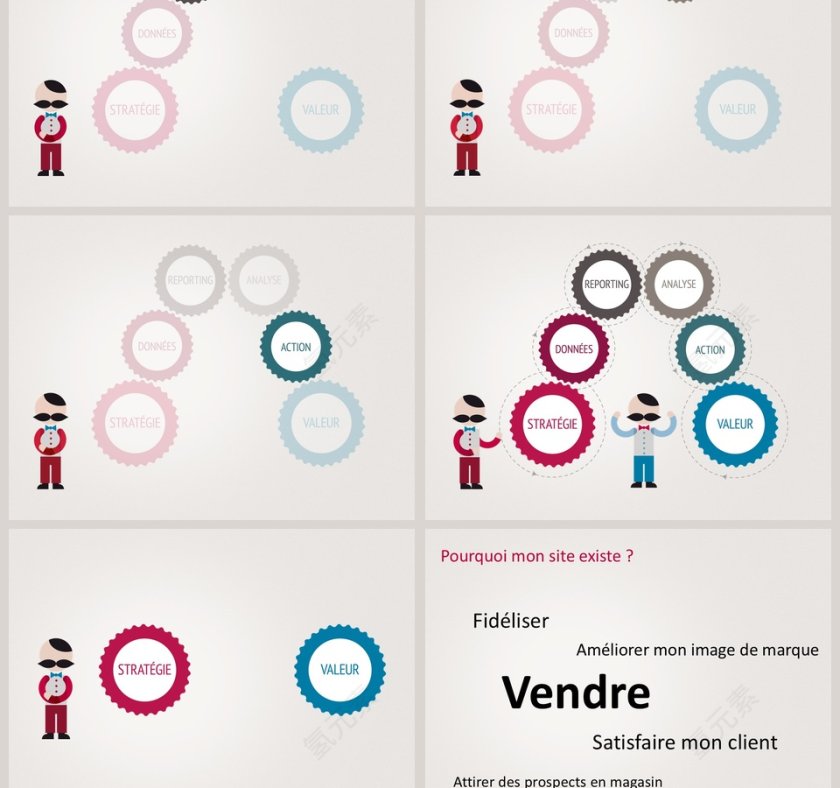 卡通可爱儿童PPT模板 第3张