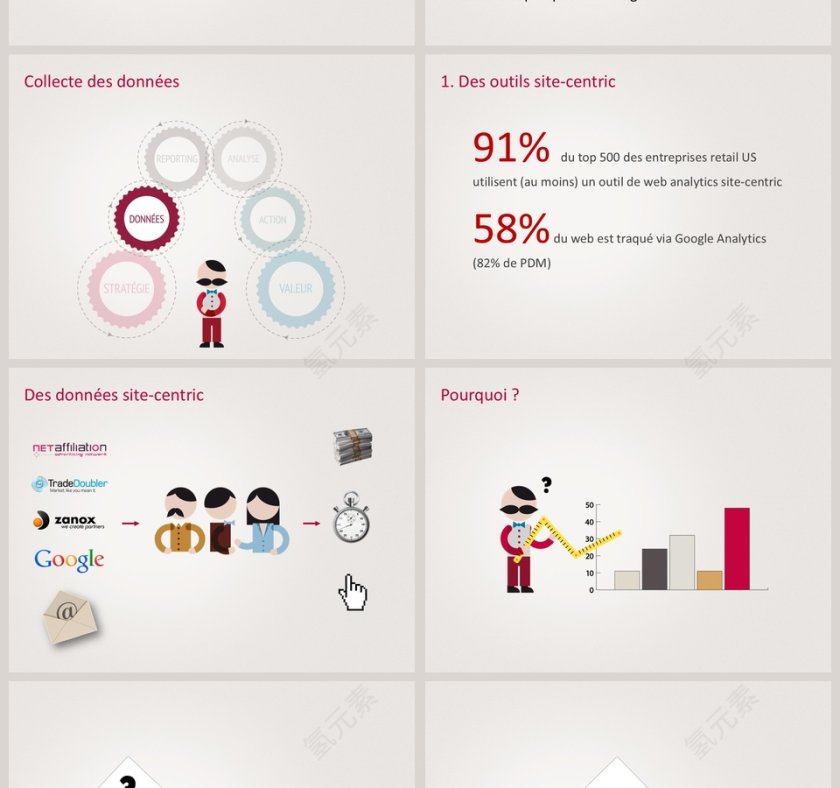 卡通可爱儿童PPT模板 第4张