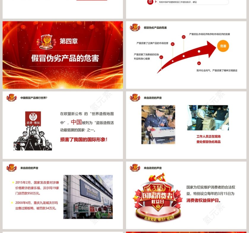 国际消费者权益保护日知识讲座PPT模板第4张