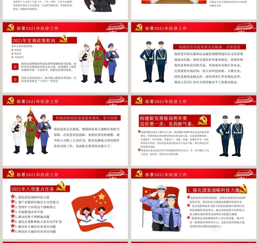 学习解读中央经济工作会议专题党课PPT模板第4张