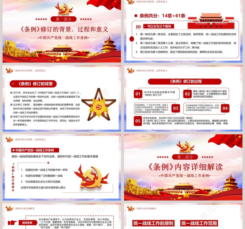 学习解读新修订的中国共产党统一战线工作条例PPT模板第2张