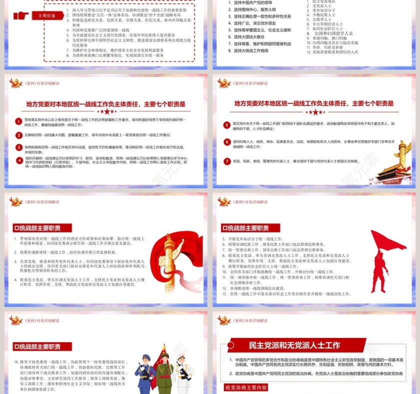 学习解读新修订的中国共产党统一战线工作条例PPT模板第3张