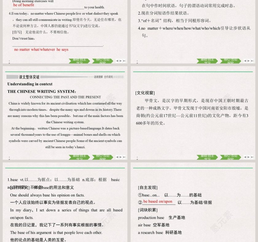 SectionReading and Thinking2Languages Around The World - 多语言全球视野PPT模板第3张