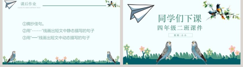 四年级语文PPT课件-鸟的天堂第5张
