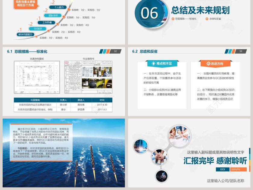 品管圈QC小组活动成果汇报PPT模板第6张