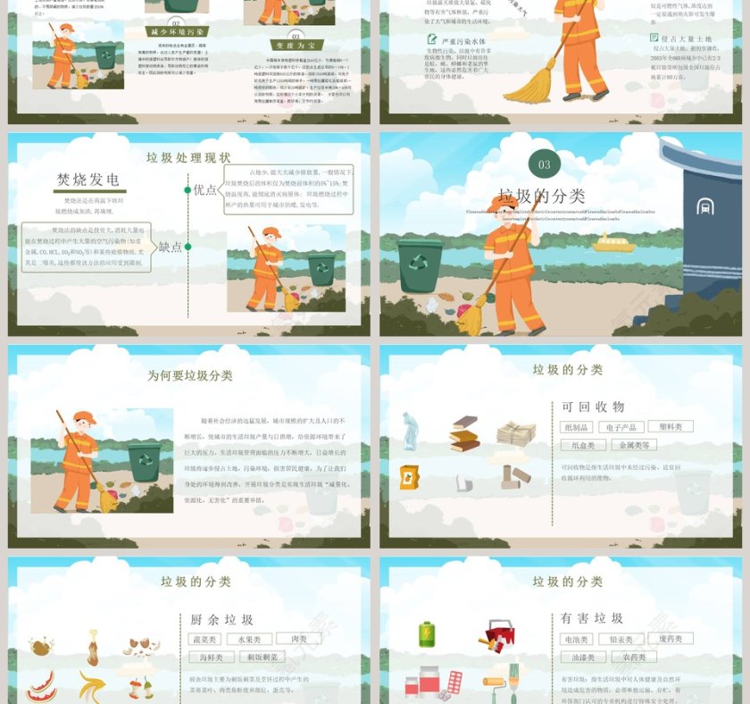 社区生活垃圾分类知识宣讲微课件PPT模板第3张