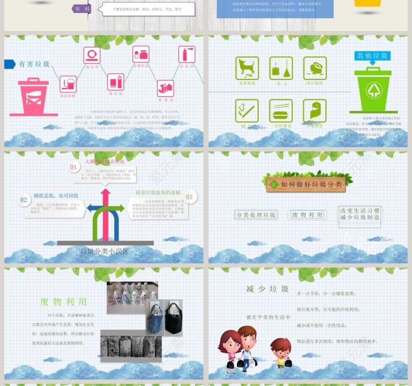 垃圾分类知识宣讲微课件PPT模板第4张