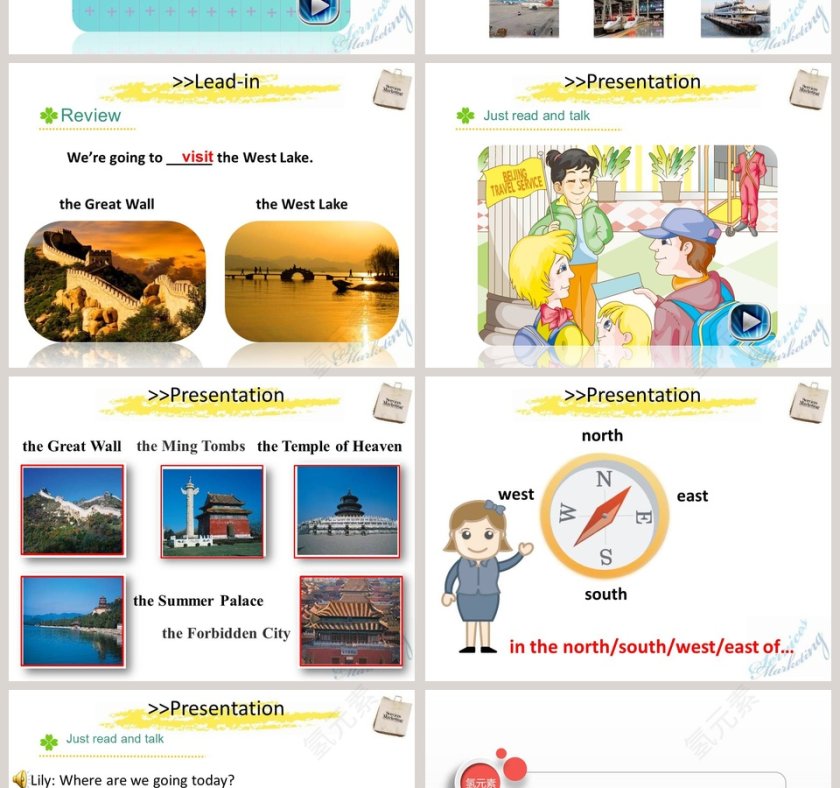 Unit 3 We are going to travel - 教育培训PPT模板免费下载第2张