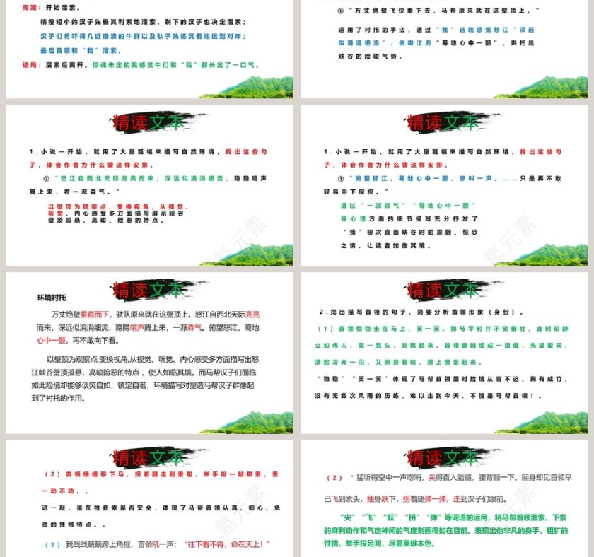 部编版语文九年级下册溜索PPT课件第3张