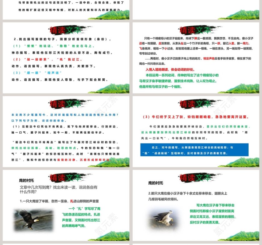 部编版语文九年级下册溜索PPT课件第4张