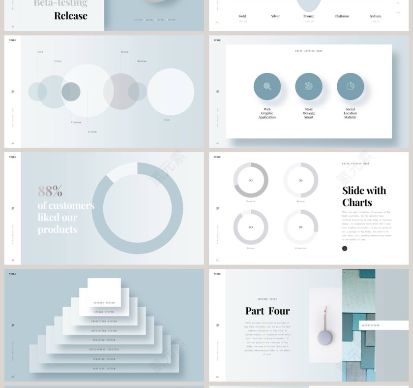 创意设计简约汇报第4张
