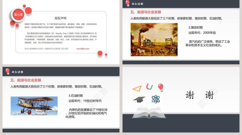 政务党建行业能源与可持续发展PPT模板第5张