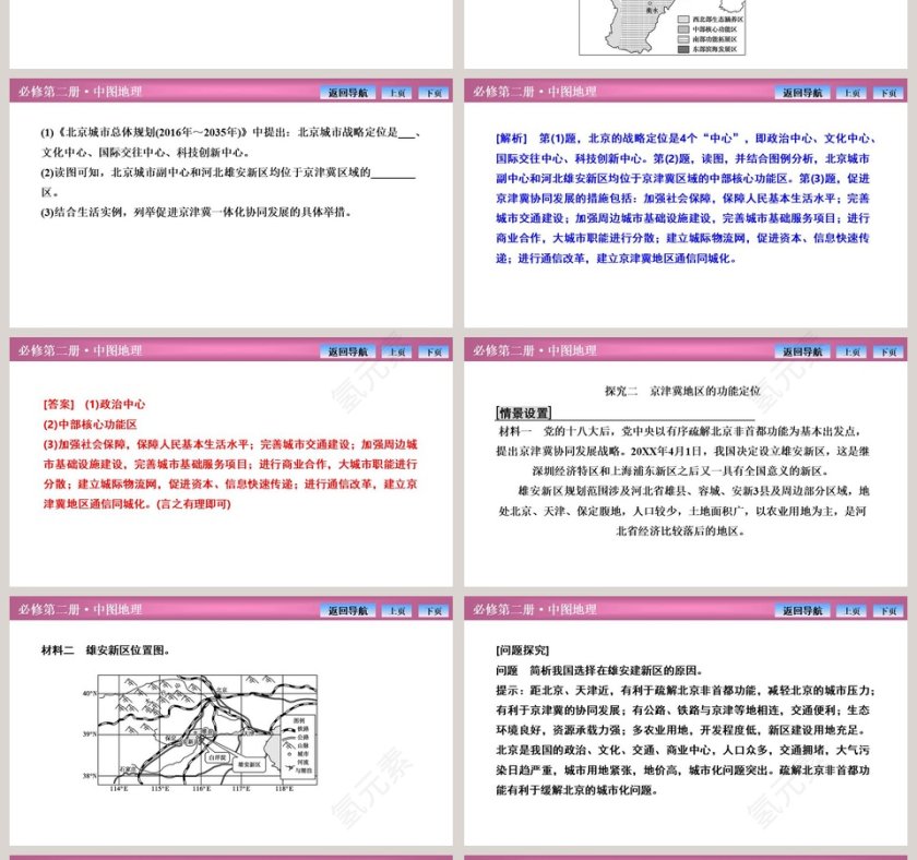 第一节京津冀协同发展的地理背景教学ppt课件第4张