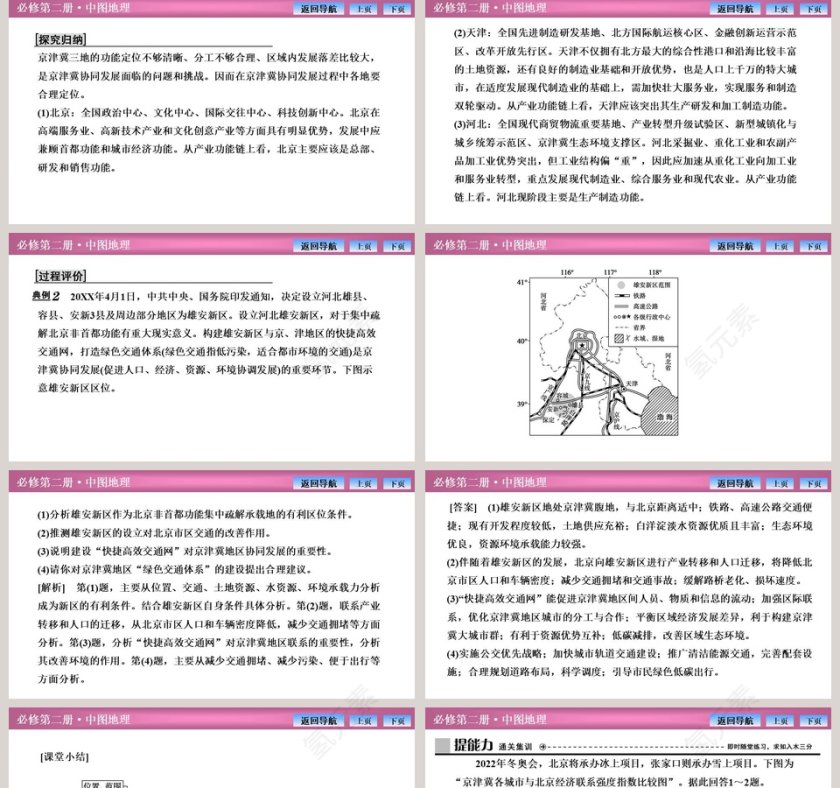 第一节京津冀协同发展的地理背景教学ppt课件第5张