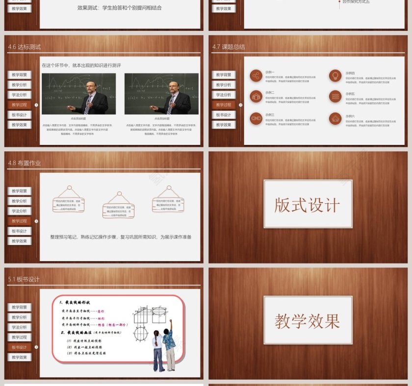 教师通用说课模板ppt第4张
