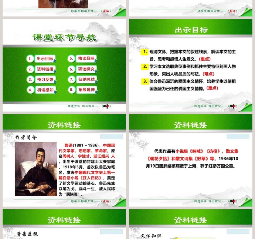 散文藤野先生PPT课件第2张