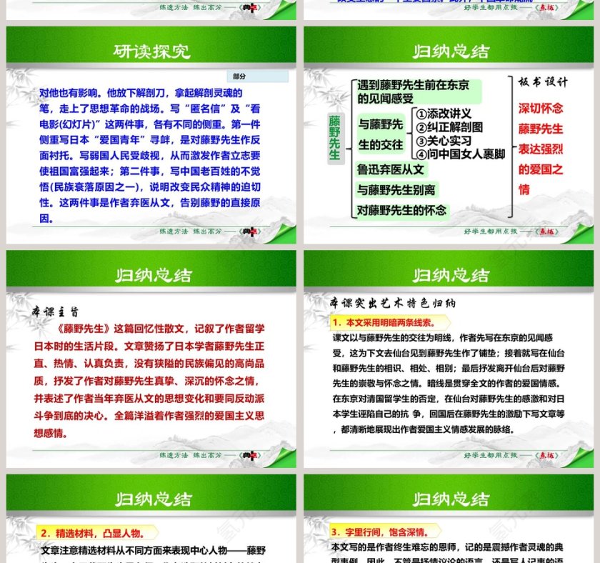 散文藤野先生PPT课件第8张
