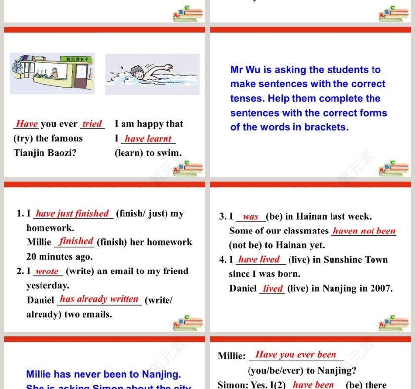 Online tours-Grammar教学ppt课件第4张