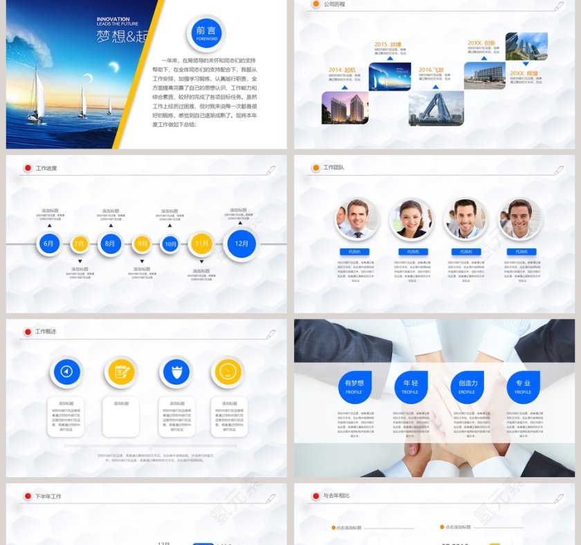 2019商务通用报告汇总PPT第2张
