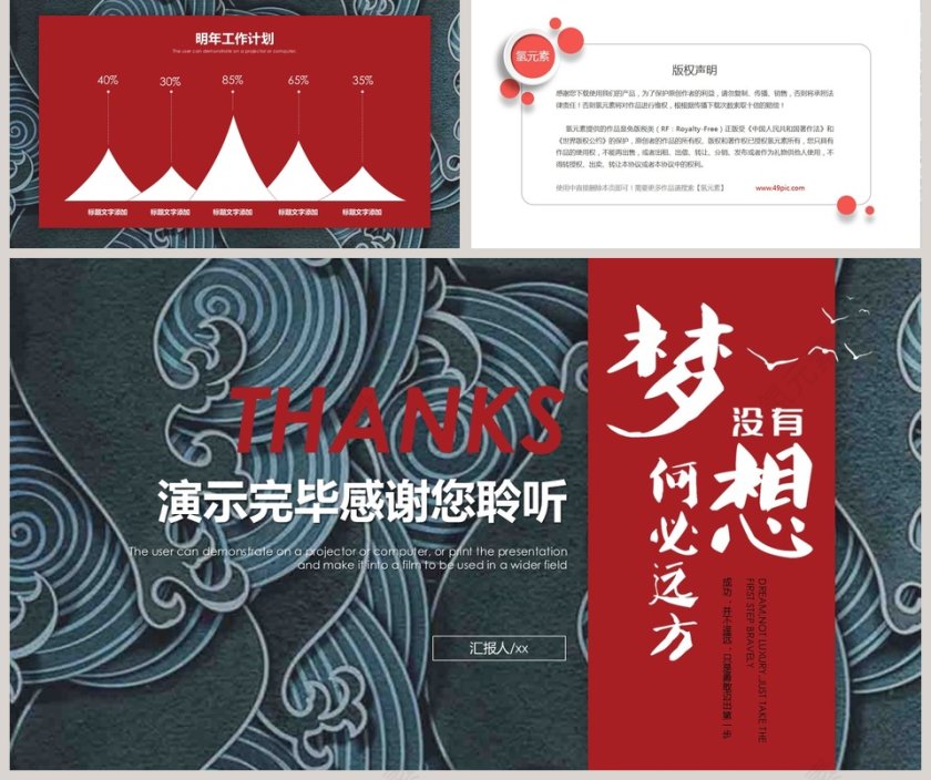 2019工作汇报年终总结PPT模板第5张