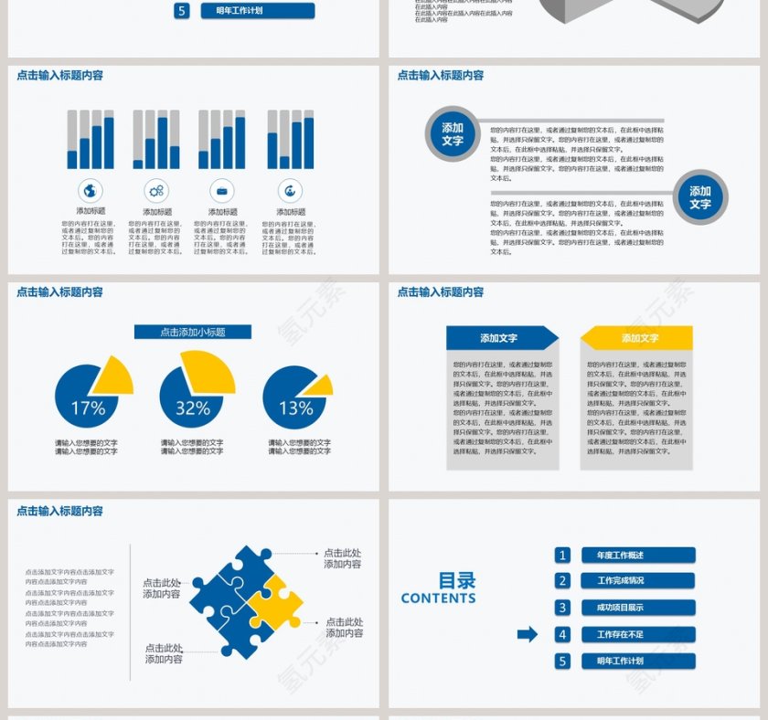 商务工作汇报年终总结PPT第4张