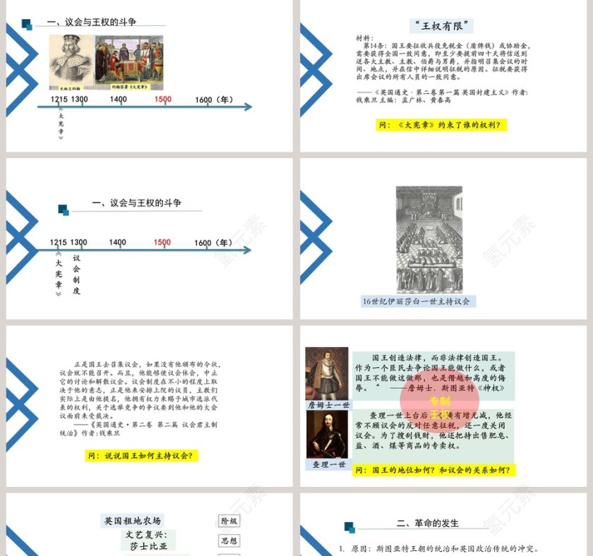 君主立宪制的英国教学ppt课件第2张