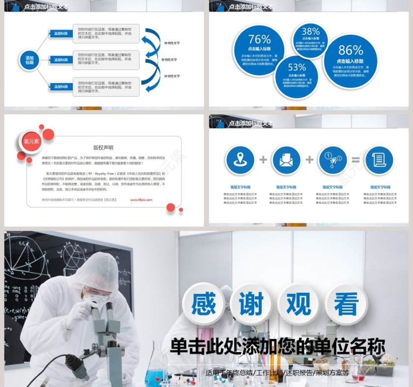 研究实验工作汇报动态PPT第5张