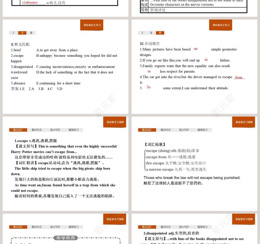 Section C  Developing ideas  Presenting ideas  Reflection-Unit 4  Stage and screen教学ppt课件第2张