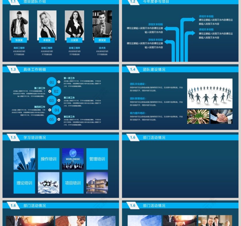 工作报告年终总结模板第2张