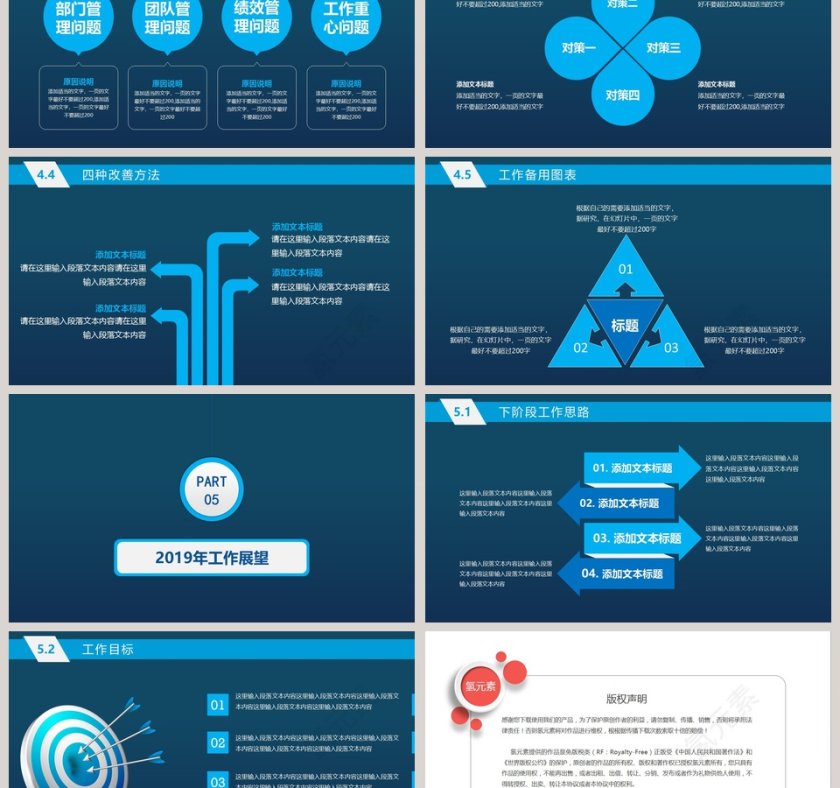 工作报告年终总结模板第6张