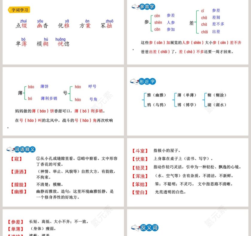 课文解析六年级语文上册丁香结语文课件PPT第2张