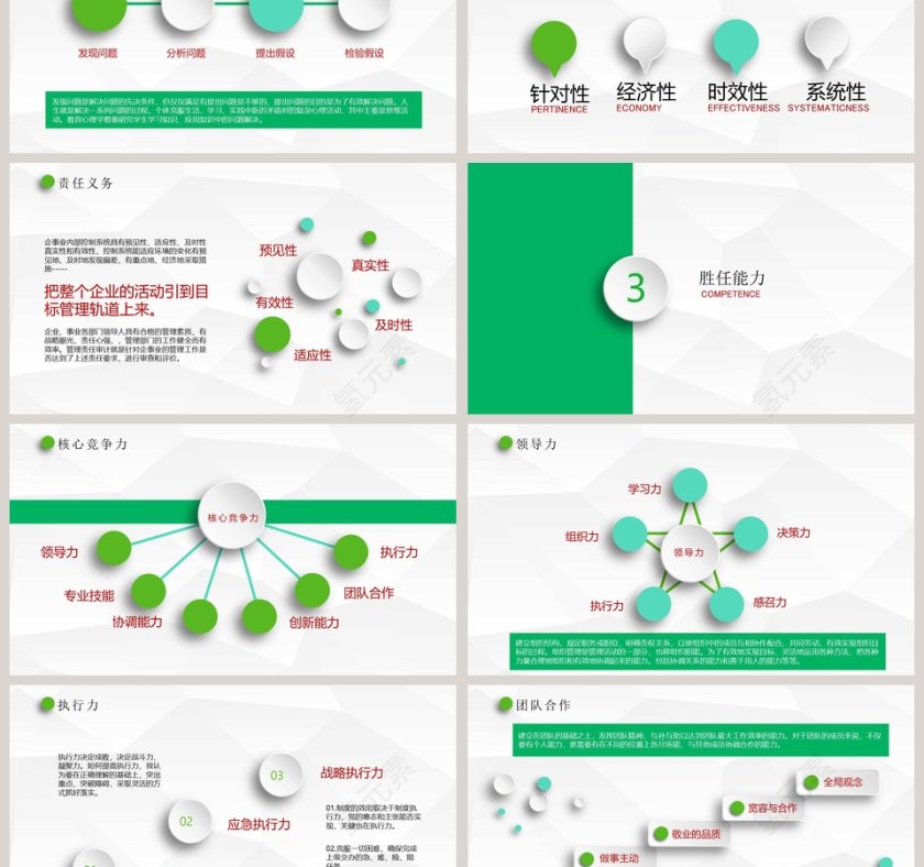 求职简历简约ppt简历模板第3张